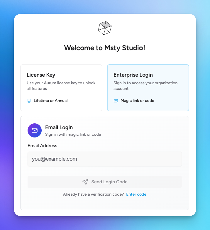 enterprise login