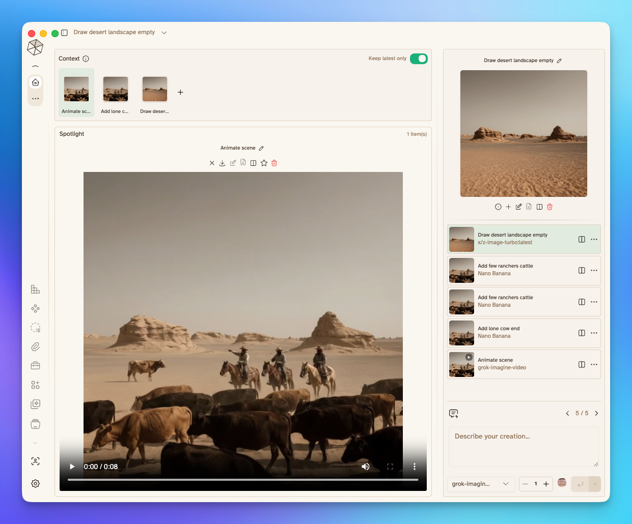 Media Studio preview